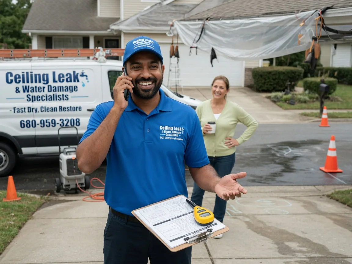 Ceiling Leak Cleanup Harlan, KY FAQs